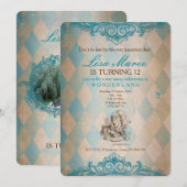 アリスインワンダーランド-招待状 招待状 (正面/裏面)