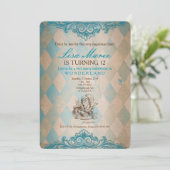 アリスインワンダーランド-招待状 招待状 (スタンド正面)