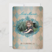 アリスインワンダーランド-招待状 招待状 (裏面)