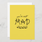 アリスインワンダーランド「We All Eall Here」招待状 招待状 (正面/裏面)