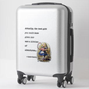 アリスインワンダーランドW/フラミンゴアドベンチャー引用文 シール