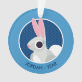 アリスウサギ オーナメント (正面)