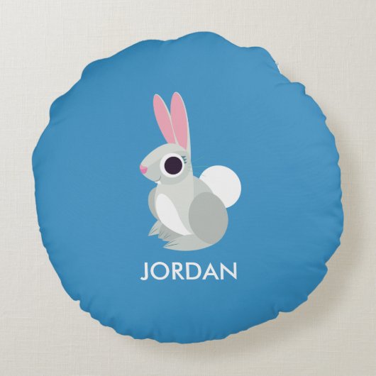 アリスウサギ ラウンドクッション (裏面)