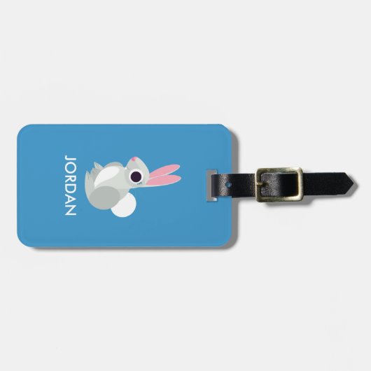 アリスウサギ ラゲッジタグ (正面横)