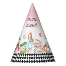 アリスオネダーランド不機嫌ティーパーティーガールファースト誕生日