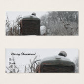 アリスカルマースクリスマスギフトラベル (正面&裏面)