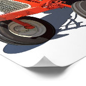 アリスカルマーズD-10トラクター ポスター (角)