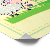 アリスキャット〔占星術の〕十二宮図子供部屋プリント ポスター (角)