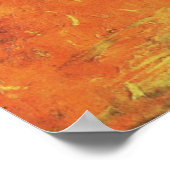 アリスキャンプの秋の落ち葉 by ヴィンセント・ヴァン・ゴッホ ポスター (角)