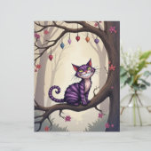 アリスチェシャーキャットオンツリースクラップブック紙 (スタンド正面)