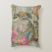 アリスチェシャーキャットワンダーランドツリーガーデン アクセントクッション (裏面(縦))