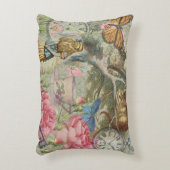 アリスチェシャーキャットワンダーランドツリーガーデン アクセントクッション (正面(垂直))