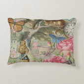 アリスチェシャーキャットワンダーランドツリーガーデン アクセントクッション (裏面)