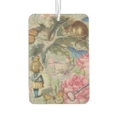 アリスチェシャーキャットワンダーランドツリーガーデン カーエアーフレッシュナー (裏面)