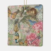 アリスチェシャーキャットワンダーランドツリーガーデン セラミックオーナメント (左)