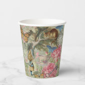 アリスチェシャーキャットワンダーランドツリーガーデン 紙コップ (正面)