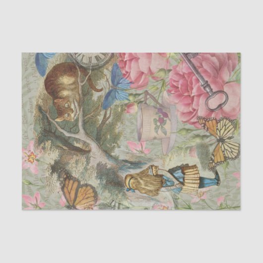 アリスチェシャーキャットワンダーランドツリーガーデン 薄葉紙 (正面)