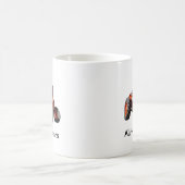 アリスチャルマーズWD45 1955トラクタークラシックマグ コーヒーマグカップ (中央)