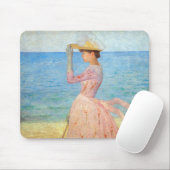 アリスティッド・マイヨル - 日傘を持つ女性 マウスパッド (マウス)