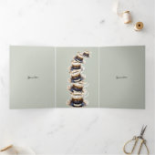 アリスティーカップ60番誕生日 三つ折りクリスマスカード (内部)