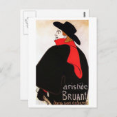 アリスティードブライアントダンソンカバレ ポストカード (正面/裏面)