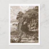 アリステウスはプロテウスに神託を明かすよう強制する, 17 ポストカード (正面)