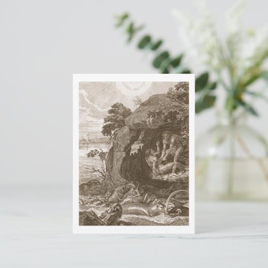 アリステウスはプロテウスに神託を明かすよう強制する, 17 ポストカード (スタンド正面)