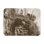 アリステウスはプロテウスに神託を明かすよう強制する， 17 マグネット (横)