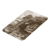 アリステウスはプロテウスに神託を明かすよう強制する， 17 マグネット (左側)