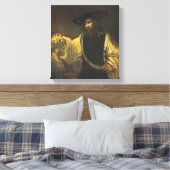 アリストテレスがホーマーの胸像を熟考， 1653 キャンバスプリント (インサイチュ (寝室))