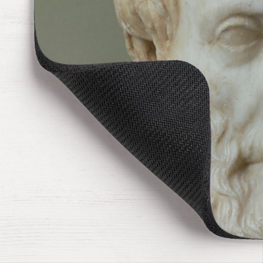 アリストテレスの大理石の頭部 マウスパッド (コーナー)