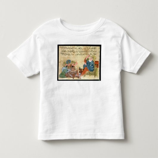 アリストテレスの教授 トドラーTシャツ (正面)