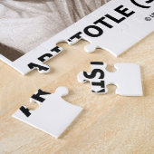 アリストテレスの詩歌の説得力をこめて不可能性の引用文 ジグソーパズル (側面)