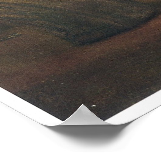 アリストテレスはホーマーの胸像を熟考, 1653 ポスター (角)