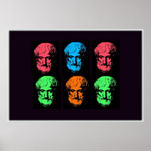 アリストテレス・コラージュ ポスター (正面)