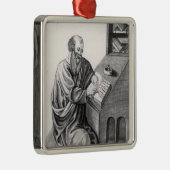 アリストテレス メタルオーナメント (右)