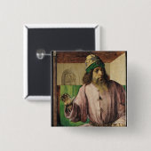 アリストテレス、c.1475のポートレート 缶バッジ (正面&裏面)