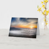 アリストテ活気づけるレスのスールメイト愛引用文 カード (黄色い花)