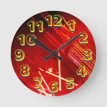 アリストラ電子サイバーパンクネオン火災赤