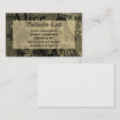 アリスドリンクミーコラージュ 名刺 (正面/裏面)