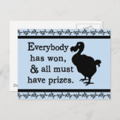 アリスドードーみんな勝った ポストカード (正面/裏面)