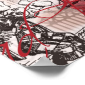 アリスナンセンスなカーテンのワンダーランド ポスター (角)