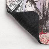 アリスナンセンスなカーテンのワンダーランド マウスパッド (コーナー)