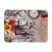 アリスナンセンスなカーテンのワンダーランド マグネット (横)