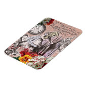 アリスナンセンスなカーテンのワンダーランド マグネット (左側)