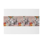 アリスナンセンスなカーテンのワンダーランド 招待状ベリーバンド (裏面例)