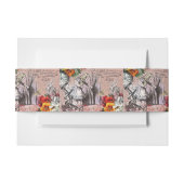 アリスナンセンスなカーテンのワンダーランド 招待状ベリーバンド (正面例)