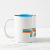 アリスビーチフォートウォルトンサンパームツリーズ ツートーンマグカップ (左)