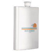 アリスビーチフォートウォルトンサンパームツリーズ フラスク (右)