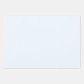アリスブルー無地のカラー ラッピングペーパーシート (正面3)